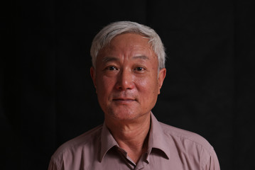 senior Asian man