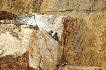 marble quarry worker