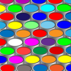 color paint tank, abstract background