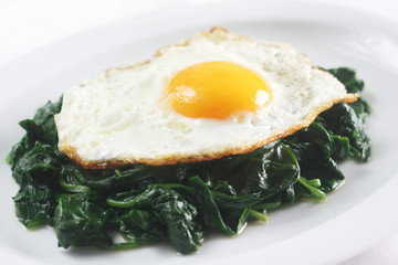 Spinach and Egg