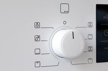 Modern kitchen stove control panel