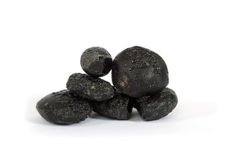 schwarze Steine