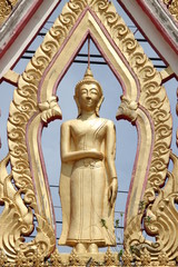 Buddha image, Wat Ban Sra, Kantarawichai, Mahasarakam