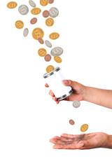 Catching falling dollars and cents