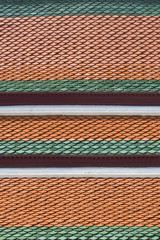 Roof of Wat Phra Keaw