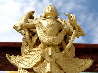 Myanmar, Inle lake - Bell of fortune detail nb.4