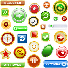 Vector collection of web elements