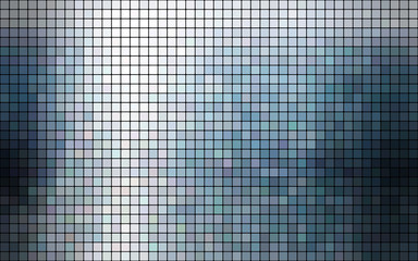 Silver business mosaic