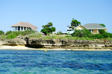 Philippines, Bantayan - View on rocky beach nb.3