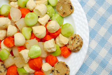 Variety of healthy vegetables