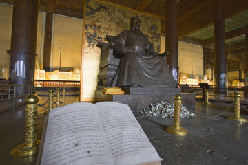 chine,beijing : tombeau des ming