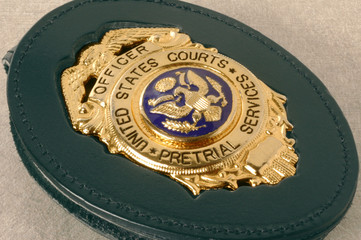 Court officers badge shield