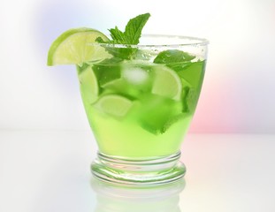 cold green drink