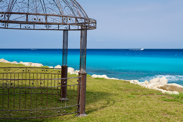 vista mare dal gazebo