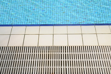 Abstract View Of A Swimming  Pool