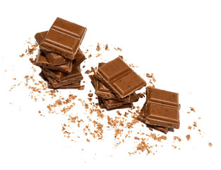 Close up of a chocolate
