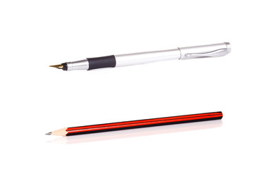 Fototapeta premium pen and pencil