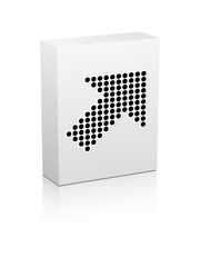 arrow on box