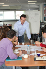 Obraz premium Spotkanie handlowe