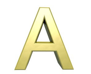 Buchstabe A