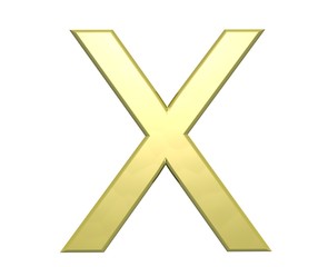 Buchstabe x © imaginando