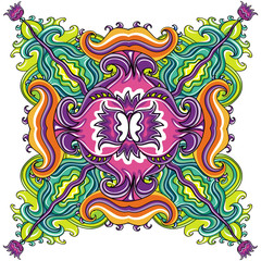 Abstract decorative seamless background