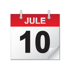 calendar icon - vector illusrtation