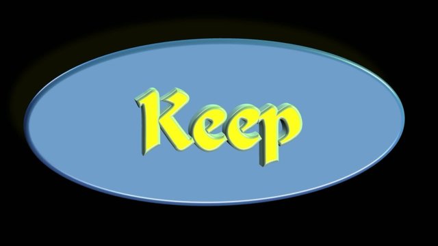 Keep Smiling oder Lachen Video Animation
