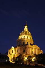 Church view at night