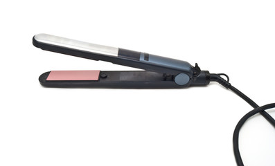 The device for hair styling isolated on a white background