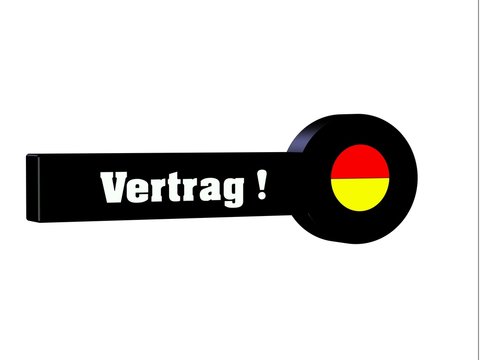 deutscher Vertrag 3D