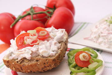 Fleischsalatbrötchen