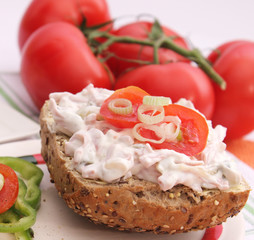 Fleischsalatbrötchen