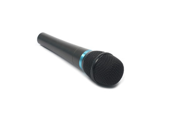 Microphone isolated on the white background