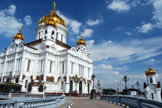 Cath&eacute;drale du Christ-Sauveur de Moscou