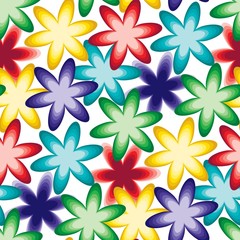 Seamless vivid pattern