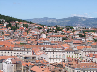 Fototapeta na wymiar Split w Chorwacji - miasto