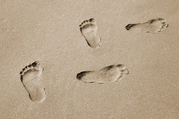 footprints