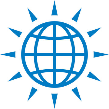 Vector Earth globe illustration