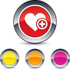 Add to vavorite round button.