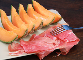 Prosciutto crudo e melone