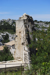 Fototapeta na wymiar Baux de Provence: Pozostałości zamku # 19