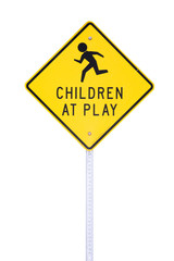 Obraz premium Children At Play Sign