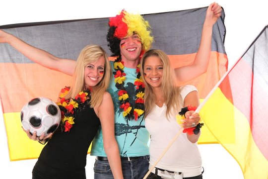 Fußball Fan Deutschland