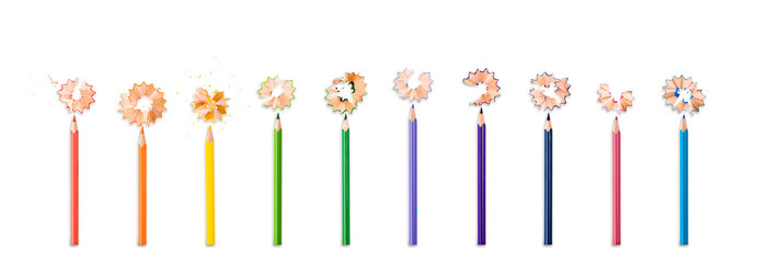 Pencil flowers