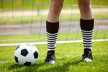 Fototapeta premium Symbolbild Frauenfussball