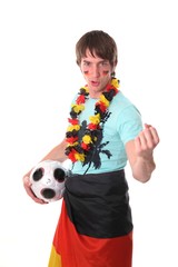 Fußball Fan Deutschland