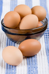 brown eggs