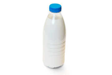 The full bottle of milk