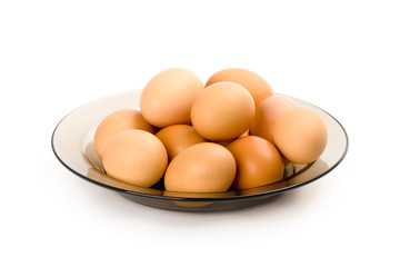 brown eggs